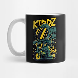 the kid mini biker Mug